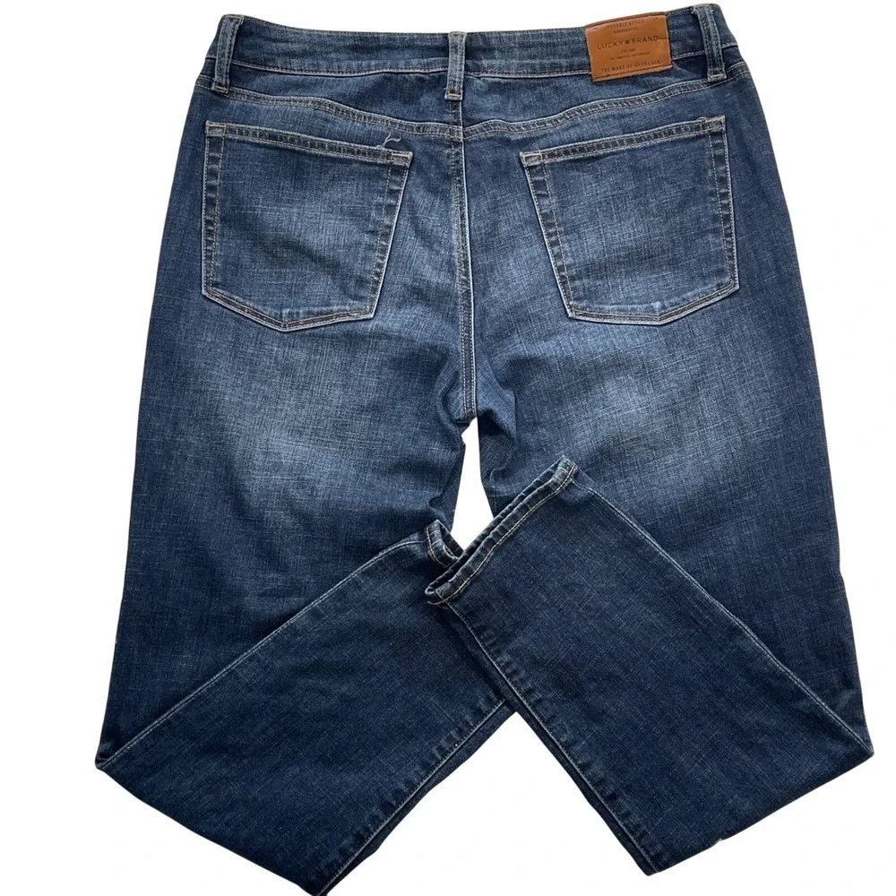 Lucky Brand Womens Jeans Size 10/30 Dark Wash Slim‎ Fit Stretch Denim